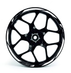 Naklejki na felgi F1 Honda CBR 1000 F white