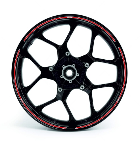Honda cbx 550 f red wheel rim motorcycle stickers fooqs