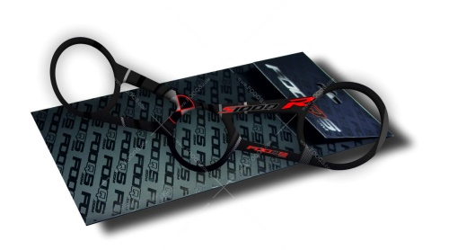 P2 Bmw S1000R black fooqs yoke cover protector tankpad 3d sticker