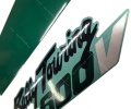 Honda XL 600 V Transalp 1992 green fooqs motorstickers naklejki