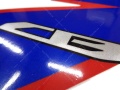 Honda Cbr 125R 2011 blue red white fooqs naklejki 2
