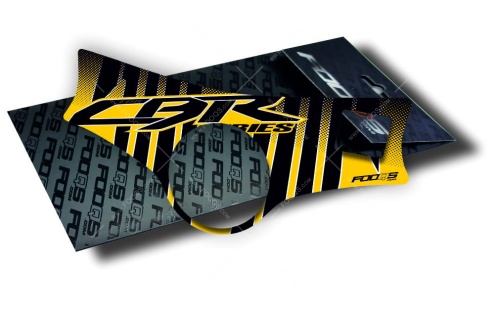 P1 Honda CBR yellow fooqs yoke cover protector tankpad 3d decal