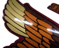 Honda VF 750C V45 Magna 1982-1988 burgundy fooqs naklejki motorstickers