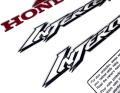 Honda VFR 800 V-tec Interceptor 2006 white fooqs moto stickers aufkleber