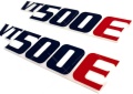 Honda Vt 500 E 1984 white fooqs motor stickers adesivi