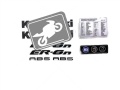 Kawasaki er 6 n 2011 dark green fooqs motorcycle stickers adesivos de moto