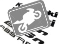 Kawasaki er 6 n 2011 dark green fooqs motosticker naklejki adesivos de moto