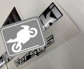 Kawasaki Versys 2008 2009 black fooqs motorsticker naklejki mootorrata kleebised