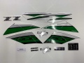 Kawasaki Z 800 2017 green black fooqs motorcycle stickers adhesivos