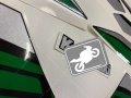Kawasaki Z 800 2017 green black fooqs decals naklejki adhesivos