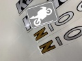 Kawasaki Z 1000 2008 black fooqs motorstickers naklejki nálepky