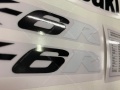 Kawasaki ZX6R 2007 2008 orange fooqs motorstickers naklejki