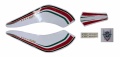 Mv agusta brutale 910 r italia 2006 blue fooqs naklejki motostickers