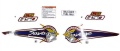 Suzuki ls 650 savage 1996 1999 red fooqs naklejki motostickers sticker decals