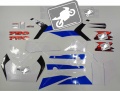 Suzuki gsxr 750 1999 white blue fooqs naklejki motostickers adesivo decals