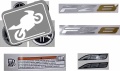 Yamaha fz8 2010 2011 white fooqs naklejki motostickers decal motostickers
