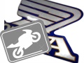 Honda cb 600 s hornet 2000 2003 blue fooqs naklejki motosticker sticker