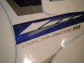 Yamaha YZF R6 S 2008 blue usa fooqs motorsticker naklejki