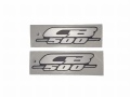 Honda CB 500 2000 2002 red fooqs naklejki motodecals stickers aftermarket mootorrata kleebised