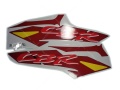 Honda CBR 600 F 1996 red black fooqs naklejki motor sticker 摩托車貼紙 replica