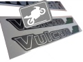 Kawasaki Vulcan S 2019 black mat fooqs naklejki motostickers decals replica autocollants moto