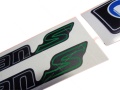 Kawasaki Vulcan S 2019 black mat fooqs naklejki motor sticker-摩托車貼紙