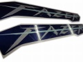 Yamaha FZ1 S Fazer 2006 2009 navy blue fooqs naklejki moto stickers oem