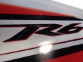 Yamaha YZF R6 2007 white red fooqs naklejki motodecals stickers aftermarket nalepky