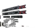 Kawasaki Z 750 R 2012 2014 black matt fooqs motorsticker naklejki motorsykkelklistremerker