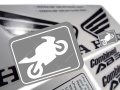 Honda CBF 1000 S 2010 silver fooqs naklejki motodecals stickers aftermarket nalepky aufkleber motorfiets