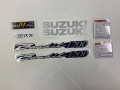 Suzuki GSF 1200 N 2001 2005 black fooqs motorcycle stickers
