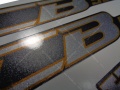 Honda CB 750 Sevenfifty 1992 graphite fooqs naklejki motor sticker adhesivos moto