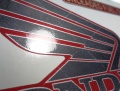 Honda CBF 1000 S 2007 2009 dark red graphite fooqs naklejki motor sticker 摩托車貼紙