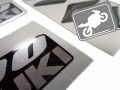 Suzuki DL 1000 V strom 2006 silver fooqs naklejki motor stickers oem parts aufkleber 1