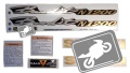 Suzuki GSF 1200 n 1995 2000 black fooqs naklejki motor stickers oem parts mótorhjóllímiðar