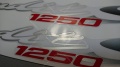 Suzuki GSF 1250 S Bandit 2007 black transparent fooqs motorsticker naklejki