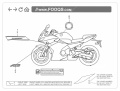 Yamaha xj 6 diversion 2009 2010 2011 fooqs motorcycle stickers aufkleber motorrad adesivi