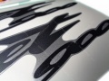 Honda CB 900 Hornet 2002 2005 silver motostickers adesivi