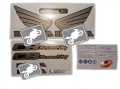 Honda CB 750 sevenfifty 1994 2003 black fooqs naklejki motor stickers oem parts mótorhjóllímiðar