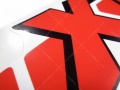 Yamaha XT 350 1990 red white fooqs naklejki moto sticker naljepnice za motocikl aufkleber