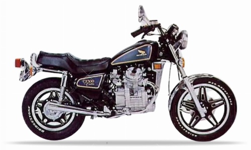 Honda CX 500 Custom 1980 1981 blue fooqs naklejki motodecals stickers aftermarket nalepky