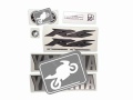 Yamaha YZF R6 2012 grey matt fooqs naklejki motodecals motosiklet çıkartmalar