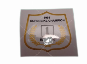 Serviceaufkleber Kawasaki ZXR 750 ZXR 750 R 1993 Superbike Champion