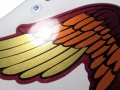 Honda Shadow VT 750 1983 1986 red fooqs naklejki moto sticker naljepnice za motocikl