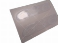 Kawasaki Zx 6r 2005 2006 green fooqs naklejki motor sticker 摩托車貼紙