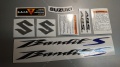 Suzuki GSF 650 S Bandit 2010 graphite blue fooqs motorcycle stickers