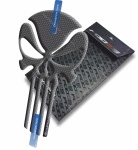 Adhesivo para tanque Tankpad T2 Universal Punisher Carbon Graphite