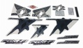 Honda Cbr 1100 xx Cbr1100xx Blackbird 2005 2006 2007 black fooqs naklejki motodecals motocikla uzlīmes