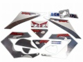 Honda cbr 929 rr 2001 navy fooqs naklejki moto sticker naljepnice za motocikl aufkleber