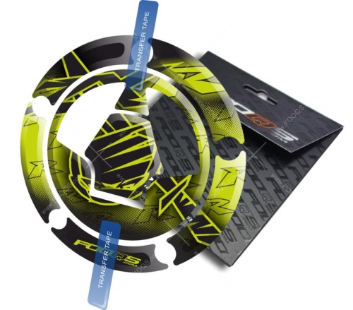 Cappad Kawasaki ZX 6R 7R 10R T1 fluo sticker